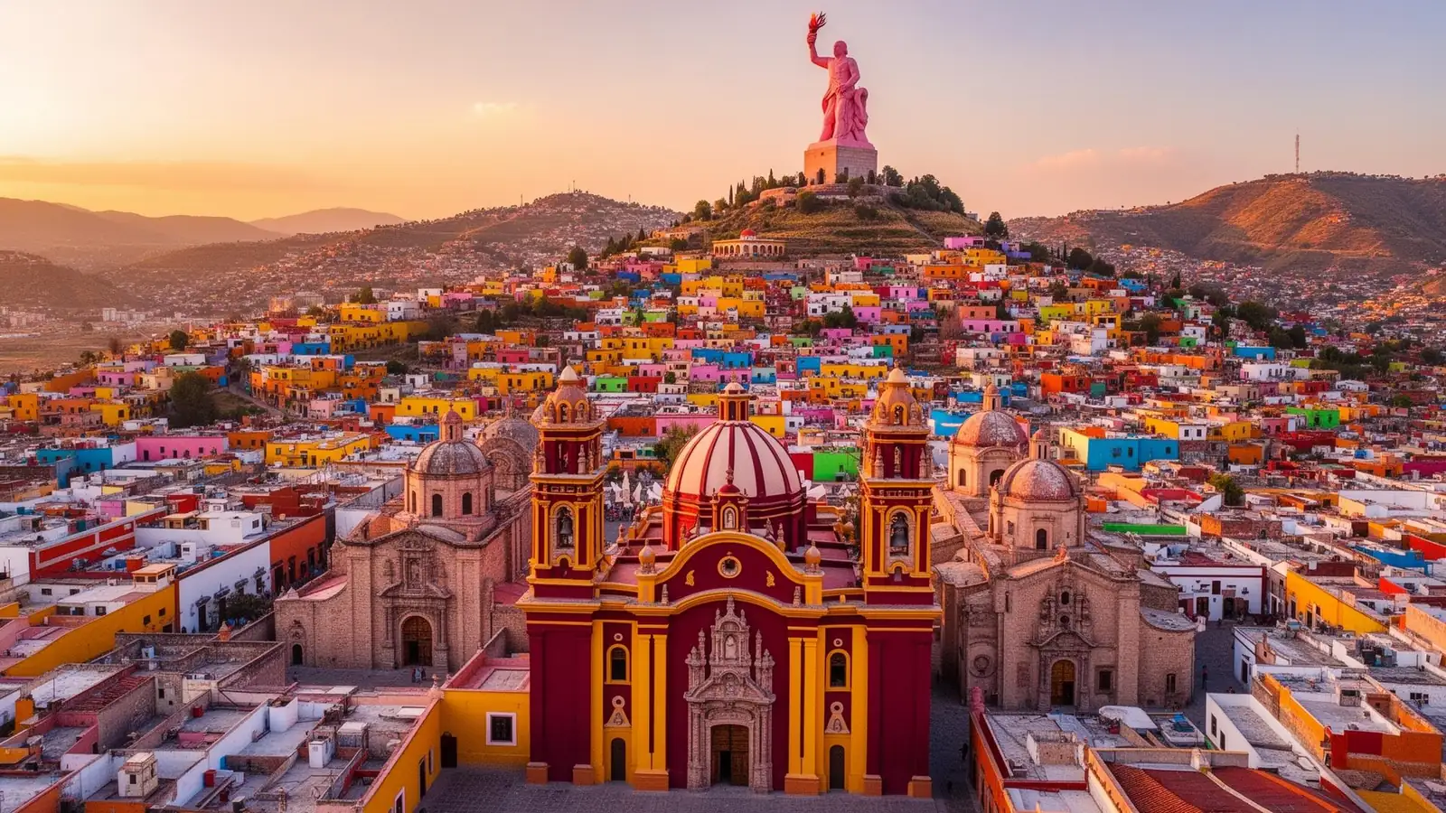 Guanajuato at golden hour